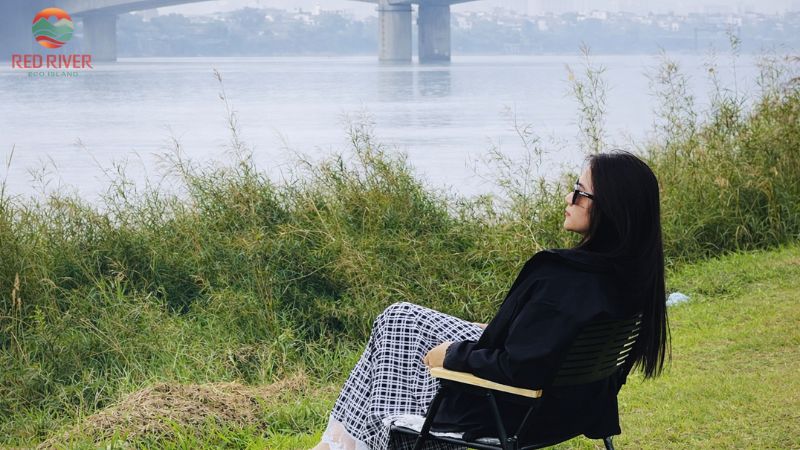 Đảo Sông Hồng – Điểm Check-in Thiên Nhiên Lý Tưởng Gần Trung Tâm Hà Nội