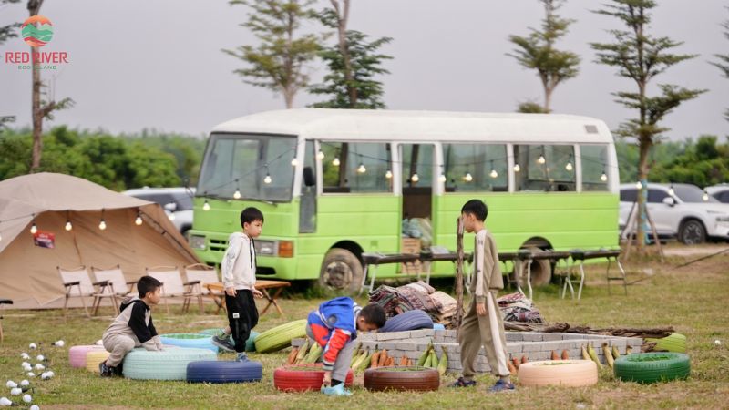 Địa Điểm Camping Hà Nội Đẹp – Trải Nghiệm Cắm Trại Tại Đảo Sông Hồng